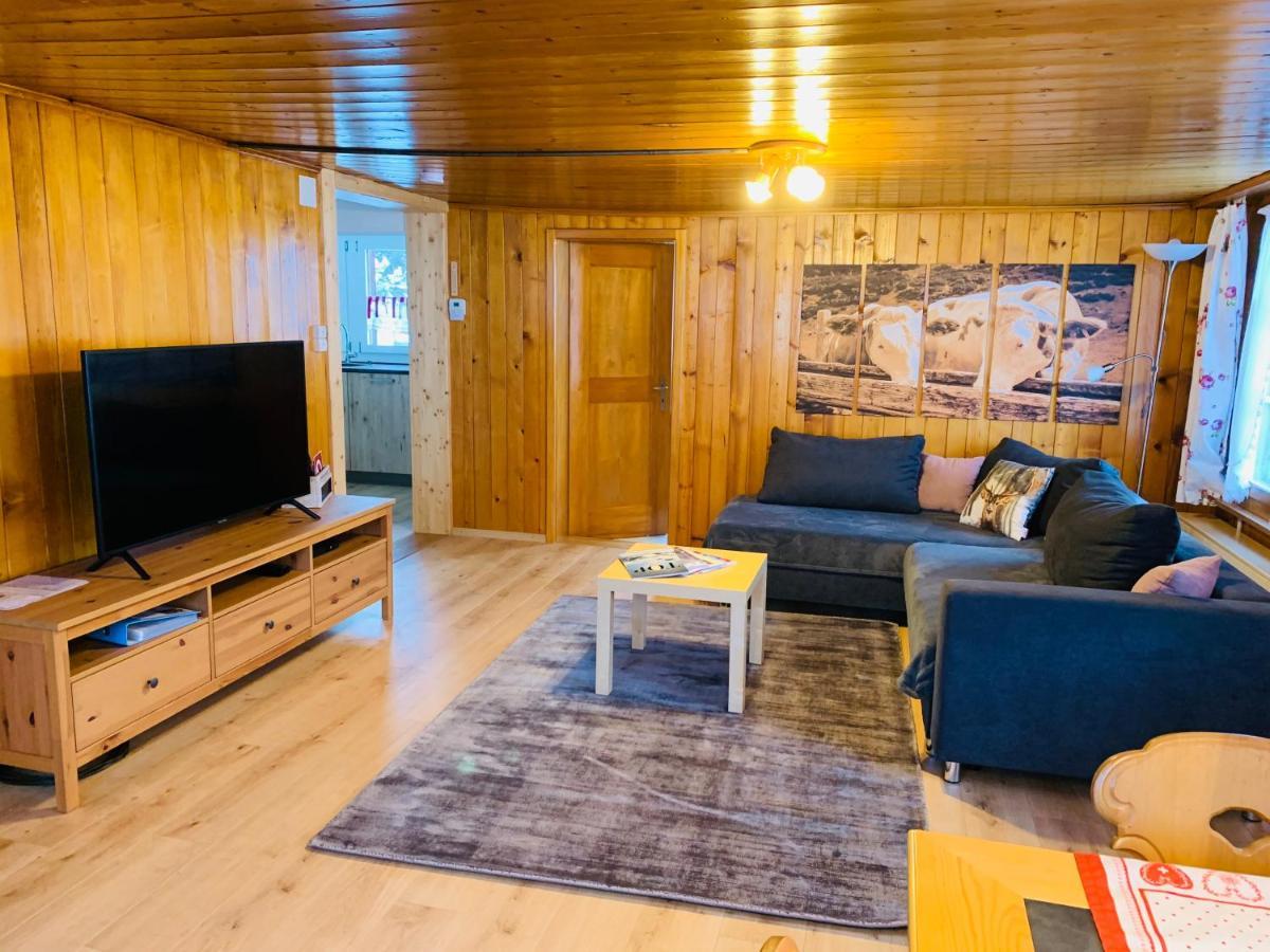 Ferienwohnung Fluehblüemli Grindelwald Exterior foto