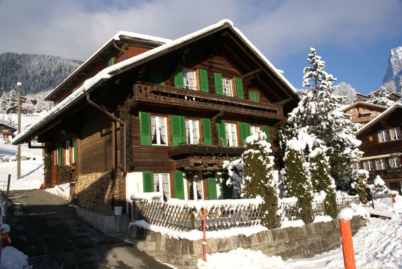 Ferienwohnung Fluehblüemli Grindelwald Exterior foto